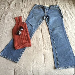 Loft Curvy Boot cut jeans - Size 10